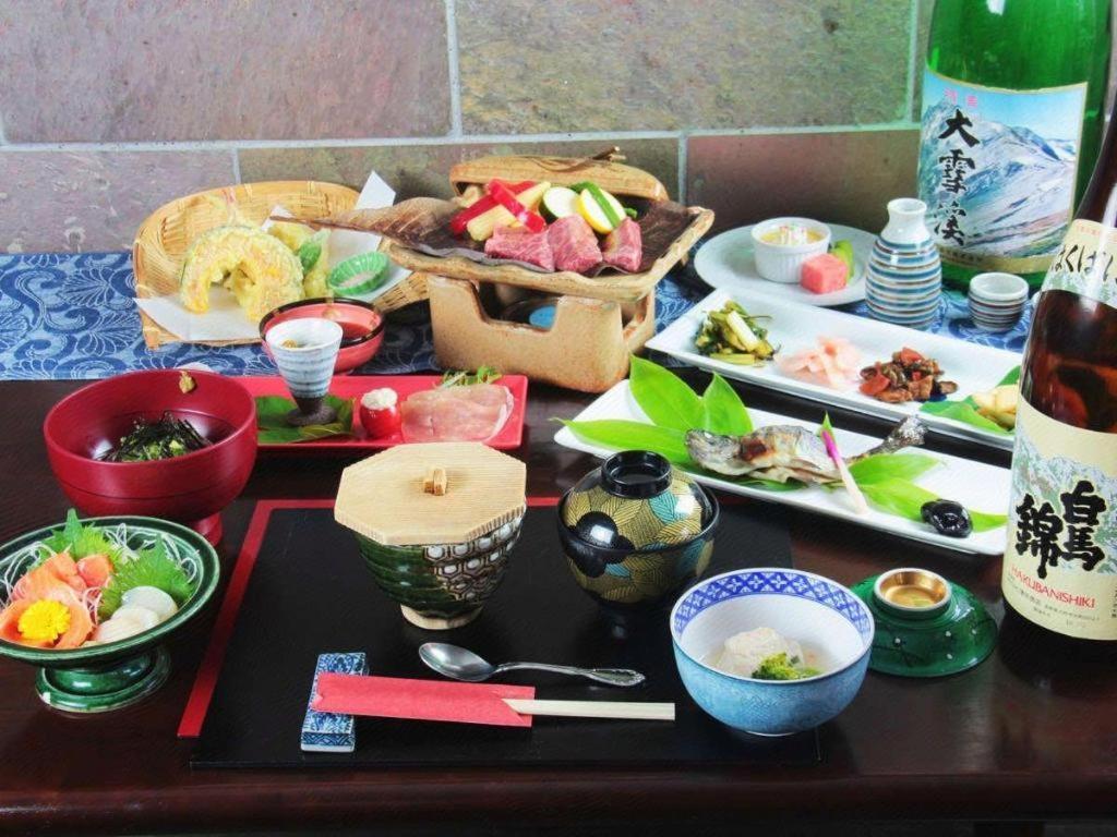 Okanoue Hotel Miyagawa Hakuba Eksteriør bilde