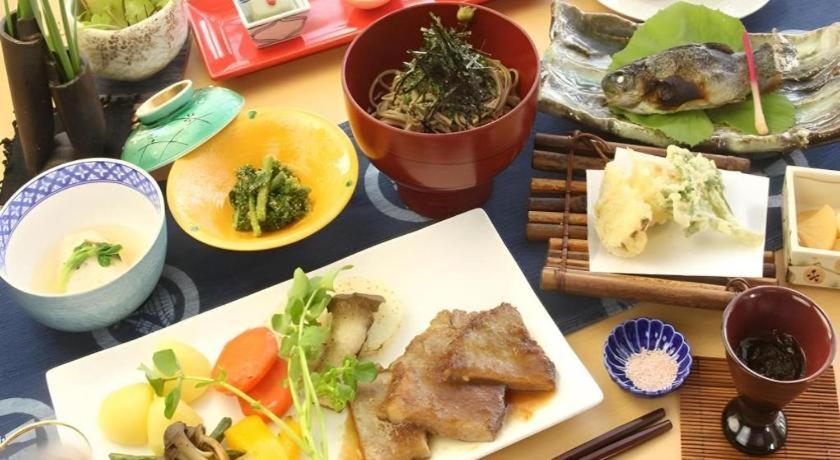 Okanoue Hotel Miyagawa Hakuba Eksteriør bilde